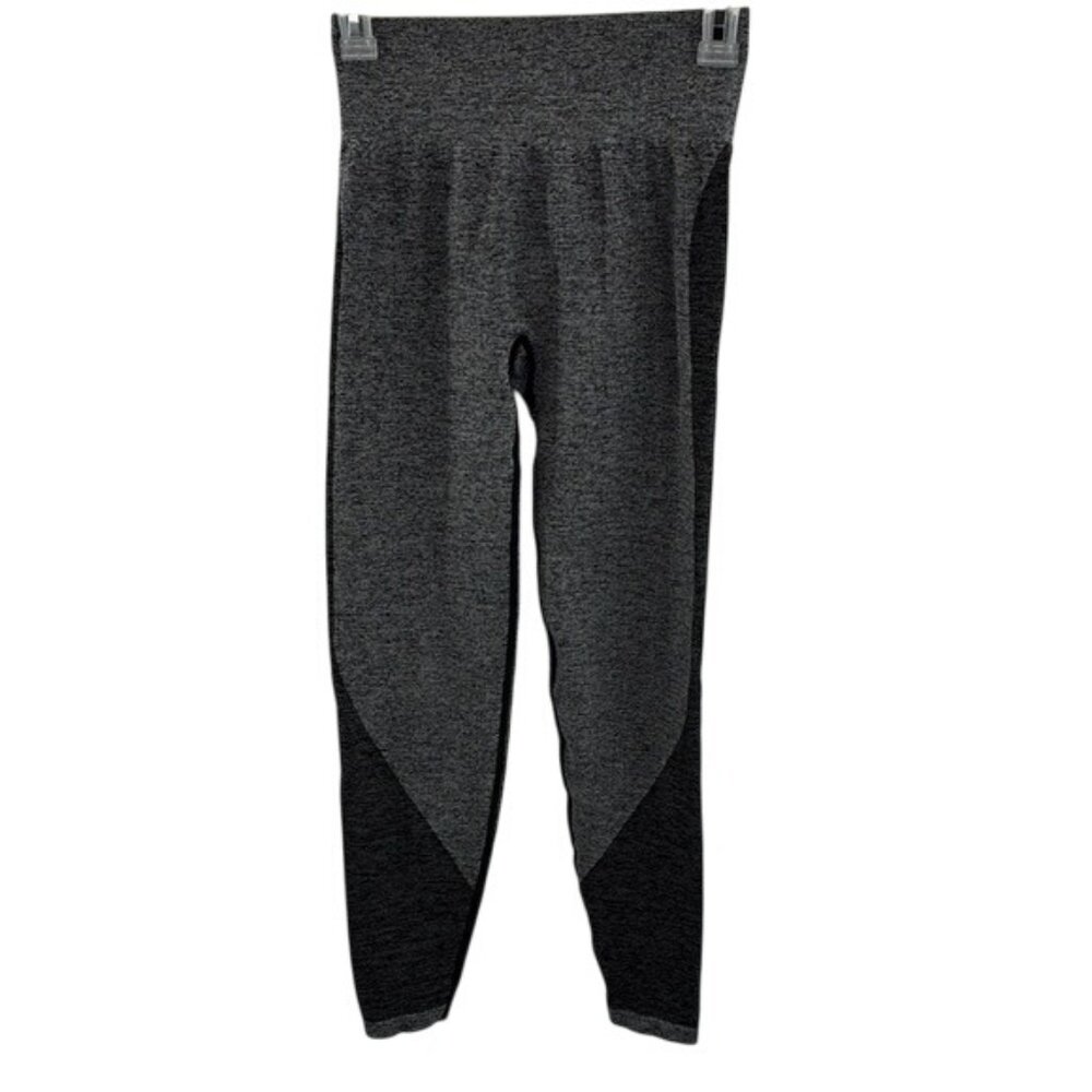 PINK Victoria’s Secret Gray Seamless Leggings Womens Size S Pull On Stretch